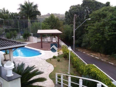 Casa com 3 dormitórios, 425 m² - venda por r$ 1.800.000,00 ou aluguel por r$ 7.880,00/mês - residencial recanto dos canjaranas - vinhedo/sp