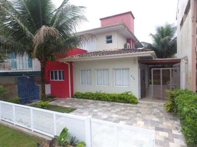 Casa com 4 dormitórios para alugar, 270 m² por r$ 10.963,33/mês - condomínio lagoinha - ubatuba/sp