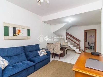 Casa em condomínio fechado com 3 quartos para alugar na rua guatambu, 121, hípica, porto alegre, 117 m2 por r$ 3.000