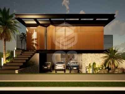 Casa moderna nova a venda no condomínio residencial villa dos pinheiros indaiatuba-sp
