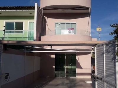 Casa para locação em cabo frio, jardim excelsior, 3 dormitórios, 3 suítes, 5 banheiros, 2 vagas