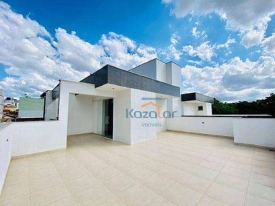 Cobertura 3 quartos, suite, 2 vagas à venda, 100 m² por r$ 915.000 - itapoã - belo horizonte/mg