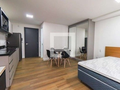 Kitnet / stúdio para aluguel - centro, 1 quarto, 26 m² - curitiba