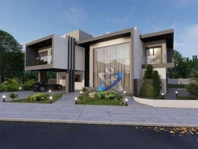 Sobrado à venda, 280 m² por r$ 2.440.000,00 - condomínio mont blanc - são josé dos campos/sp