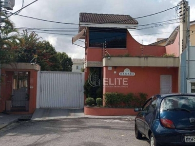 Sobrado com 3 dormitórios à venda, 257 m² por r$ 920.000,00 - vila alice - santo andré/sp