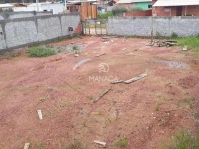 Terreno 300m² a venda no bairro itajuba em barra velha sc