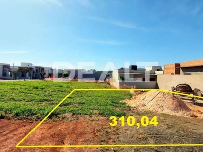 Terreno à venda, 310 m² por r$ 335.000,00 - jardim do jatobá - hortolândia/sp