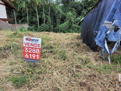 Terreno à venda, 465 m² por r$ 270.000,00 - velha - blumenau/sc