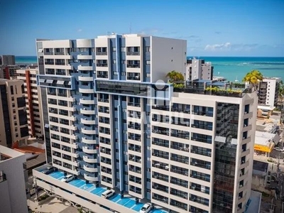 Apartamento com 1 dormitório à venda, 34 m² por R$ 450.000,00 - Ponta Verde - Maceió/AL