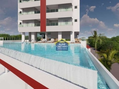 Apartamento com 2 quartos à venda na vila caiçara, praia grande , 79 m2 por r$ 475.000