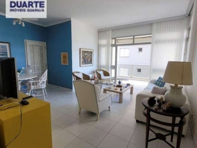 Apartamento com 3 dormitórios para venda, 110 m² por r$ 900.000,00 - astúrias - guarujá/sp