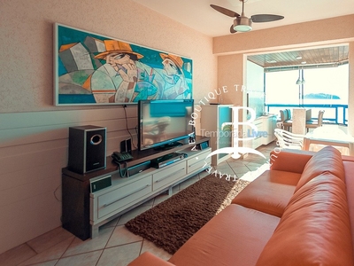 Apartamento com vista frontal mar! Pé na areia e Piscina