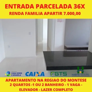 Apartamento para venda possui 48 metros quadrados com 2 quartos em Montese - Fortaleza - C