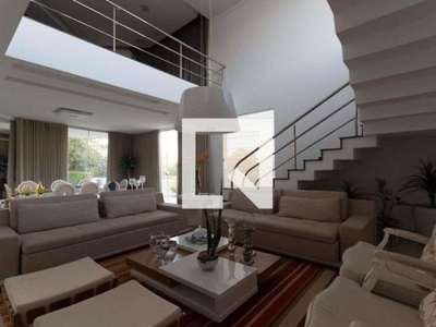 Casa / sobrado em condomínio para aluguel - loteamento porta do sol ii, 4 quartos, 330 m² - goiânia
