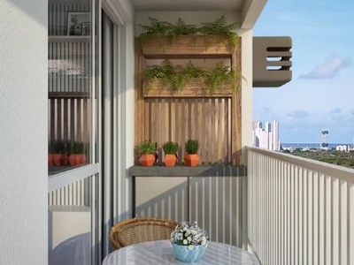Excelente oportunidade com varanda tem 45 metros com 2 quartos em Imbiribeira - Recife - P