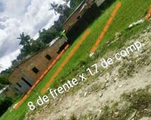 Terreno 8x17 no Cidade de Deus