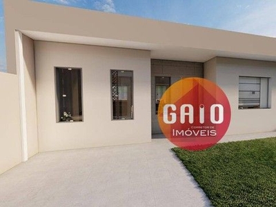 Casa com 3 dormitórios à venda, 110 m² por R$ 380.000 - Vila Vicente Macedo - Piraquara/PR