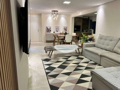 Apartamento, 127 m² - venda por r$ 1.120.000,00 ou aluguel por r$ 7.500,00/mês - jardim caboré - são paulo/sp