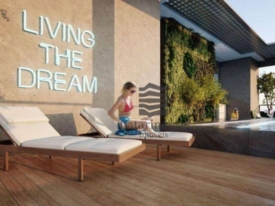 Apartamento com 1 dormitório à venda, 33 m² por r$ 471.000,00 - jardim praia mar - itapema/sc