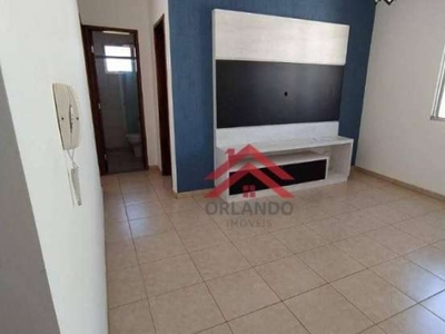 Apartamento com 2 dormitórios à venda, 54 m² por r$ 163.000,00 - jaguara - uberlândia/mg