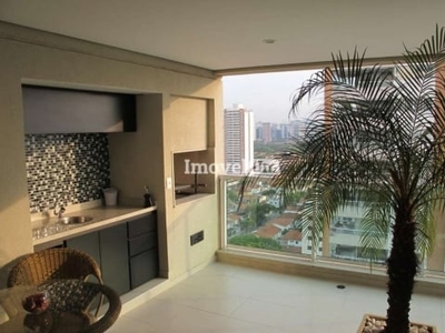 Apartamento com 3 quartos para alugar na rua arizona, 1051, cidade monções, são paulo, 198 m2 por r$ 19.000