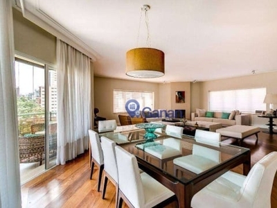 Apartamento com 4 dormitórios, 393 m² - venda por r$ 2.500.000,00 ou aluguel por r$ 22.491,44/mês - morumbi - são paulo/sp