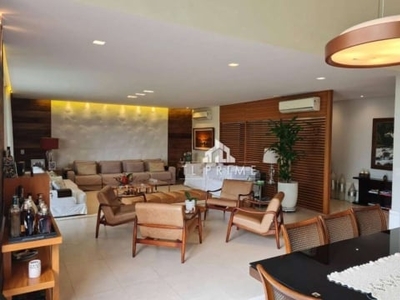 Apartamento com 4 dormitórios à venda, 376 m² por r$ 4.699.000,00 - barra da tijuca - rio de janeiro/rj