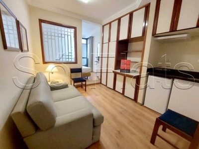 Apartamento disponível para locação no poema drummond 30m², 1 dormitório e 1 vaga de garagem.