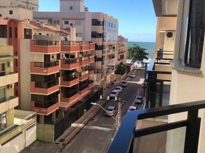 Apto anual 03 dorm e 1 vaga, na meia praia!