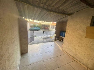 Casa com 1 dormitório para alugar, 50 m² por r$ 700,00/mês - vila pires - santo andré/sp