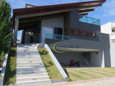 Casa com 3 dormitórios, 380 m² - venda por r$ 3.500.000,00 ou aluguel por r$ 11.000,00/mês - condomínio residencial jaguary - são josé dos campos/sp