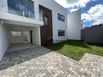Casa com 3 dormitórios à venda, 114 m² por r$ 589.840,00 - maria antonieta - pinhais/pr