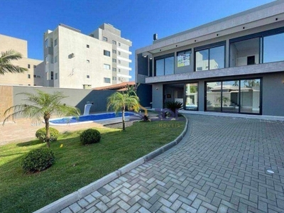 Casa com 3 dormitórios à venda, 200 m² por r$ 2.200.000,00 - itacolomi - balneário piçarras/sc