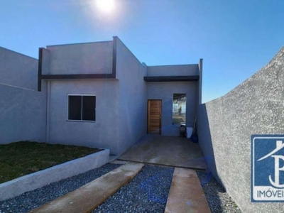 Casa com 3 dormitórios à venda, 60 m² por r$ 345.000,00 - paloma - colombo/pr