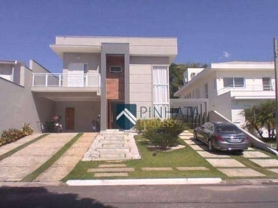 Casa com 3 dormitórios para alugar, 270 m² por r$ 15.000/mês - condomínio terras de vinhedo - vinhedo/sp