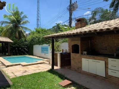Casa com 3 quartos para alugar, 290 m² por r$ 4.380/mês - itaipu - niterói/rj
