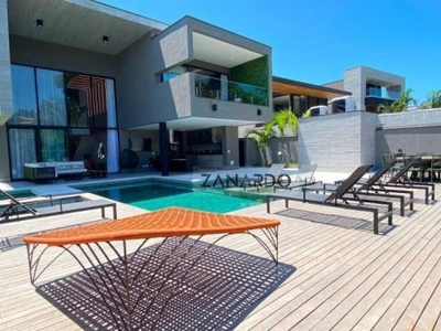 Casa com 6 suites à venda, 565 m² por r$ 11.800.000 - riviera de são lourenço - bertioga/sp