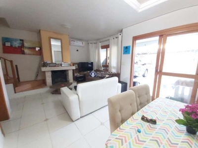Casa em condomínio fechado com 3 quartos à venda na rua guatambu, 567, hípica, porto alegre, 186 m2 por r$ 580.000
