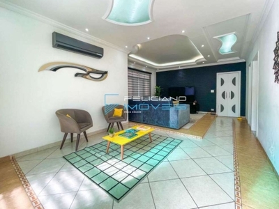 Casa em condomínio fechado com 4 quartos à venda na rua tiradentes, canto do forte, praia grande, 180 m2 por r$ 1.200.000