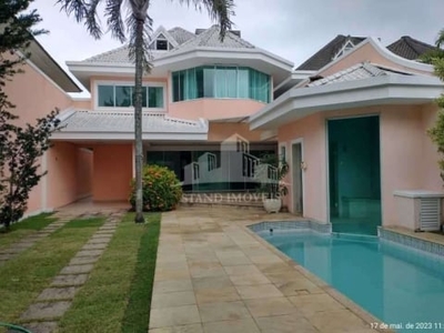 Casa em condomínio fechado com 4 quartos para alugar na avenida adilson seroa da motta, barra da tijuca, rio de janeiro, 400 m2 por r$ 16.500