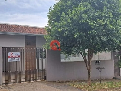 Casa para locação, conjunto joão de barro porto seguro ii, maringá, pr