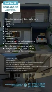 Casa para locação no Reserva da Mata