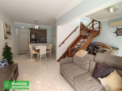 Cobertura com 3 dormitórios à venda, 150 m² por r$ 860.000,00 - centro - bertioga/sp