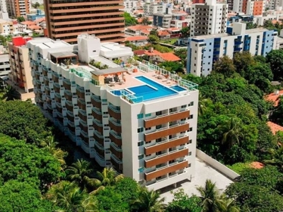 Flat com 1 dormitório à venda, 27 m² por r$ 360.000,00 - jardim oceania - joão pessoa/pb
