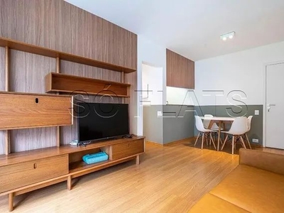 Flat disponível para locação no Saint Peter contendo 45m², 1 dormitório e 1 vaga de garage