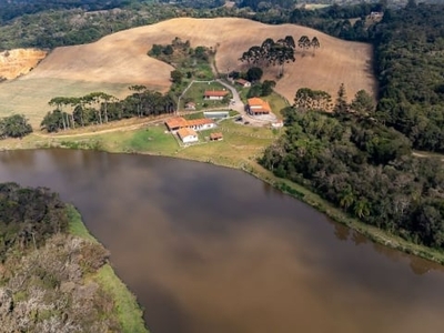 Sítio 305.000 m² com lago 18.000 m² colônia marcelino são josé pinhais/pr divisa fazenda rio grande