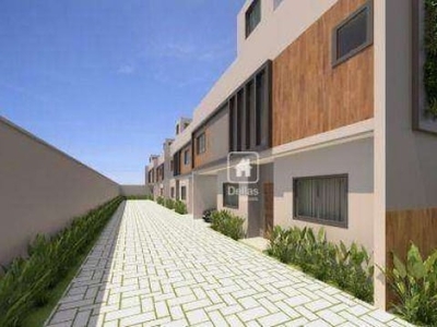 Sobrado com 2 dormitórios à venda, 135 m² por r$ 489.000,00 - bairro alto - curitiba/pr