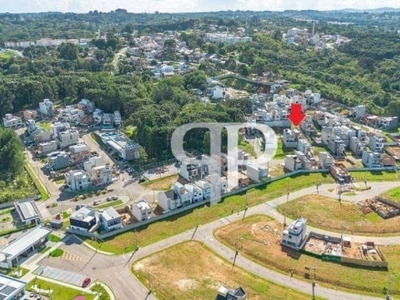 Terreno à venda, 128 m² por r$ 270.000,00 - santa cândida - curitiba/pr