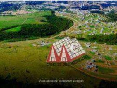 Terreno à venda, 300 m² por r$ 295.000,00 - condomínio terras alpha nova esplanada - votorantim/sp