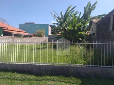 Terreno à venda, 360 m² por r$ 150.000,00 - flamengo - maricá/rj